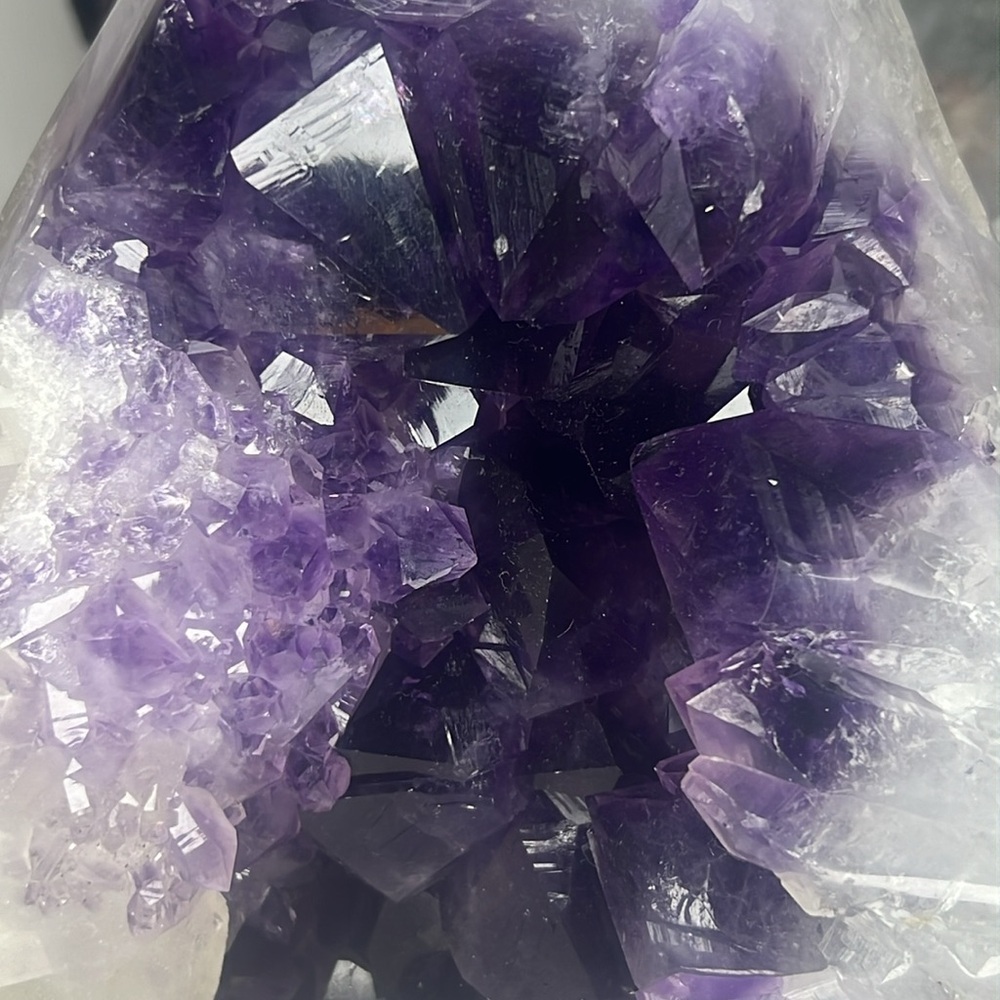 Amethyst Druzy Diamond Statement Piece - Adi50 - image 3